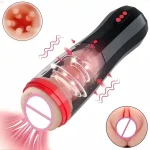 automatic rotating telescopic masturbation cup realistic vaginal anus airplane cup tep silicone vaginal vibration male masturbat automatic rotating telescopic masturbation cup realistic vaginal anus airplane cup tep silicone vaginal vibration male masturbat