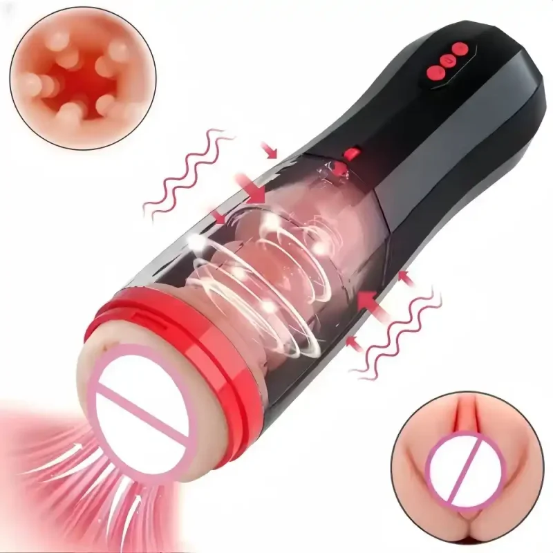 automatic rotating telescopic masturbation cup realistic vaginal anus airplane cup tep silicone vaginal vibration male masturbat automatic rotating telescopic masturbation cup realistic vaginal anus airplane cup tep silicone vaginal vibration male masturbat