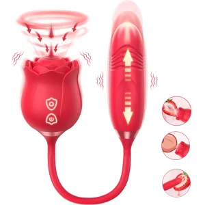 rose sucking thrusting vibrator women