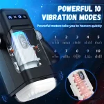 automatic thrusting heating masturbator phone holder