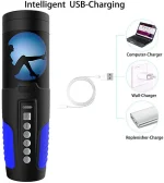 automatic male masturbator cup thrusting rotating