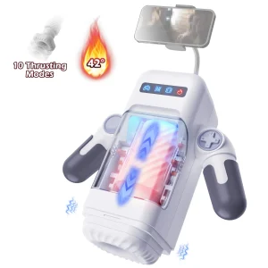 automatic male masturbator heating vibration