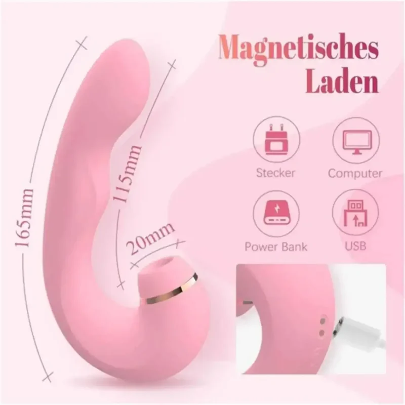 silicone clitoral sucking vibrator women