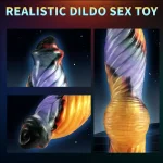thrusting monster dragon dildo remote