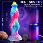 thrusting monster dragon dildo remote