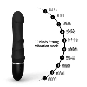 10 modes silicone vibrator dildo massager