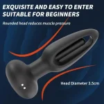 remote control prostate massager vibrator