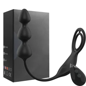 anal plug prostate massage wireless remote