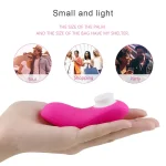wearable vagina sucking vibrator clit sucker