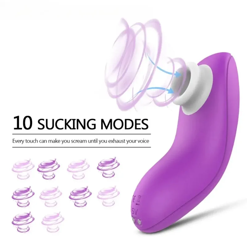 wearable vagina sucking vibrator clit sucker