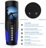 automatic male masturbator cup thrusting rotating