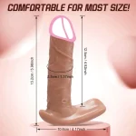wearable thrusting dildo remote vibrator wearable thrusting dildo remote vibrator