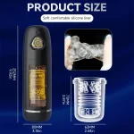 automatic telescopic rotating male masturbator automatic telescopic rotating male masturbator