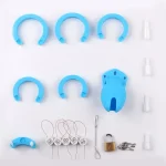 soft silicone male chastity cage cock cage