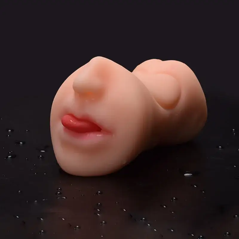 dual open mouth teeth masturbator realistic dual open mouth teeth masturbator realistic