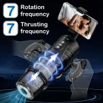 automatic thrusting rotating male masturbator