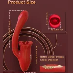 tongue licking clit sucker vibrator