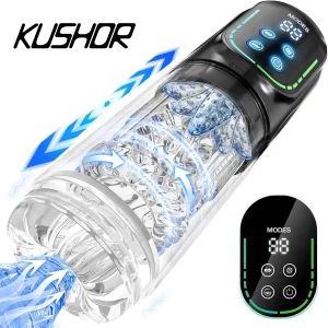 automatic thrusting male masturbator penis pump