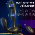 wave motion prostate massager remote
