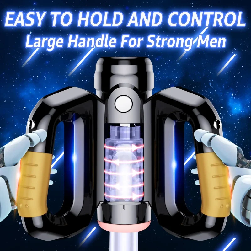 gamepad male masturbator thrusting rotating phone holder