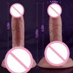 realistic soft silicone dildo women
