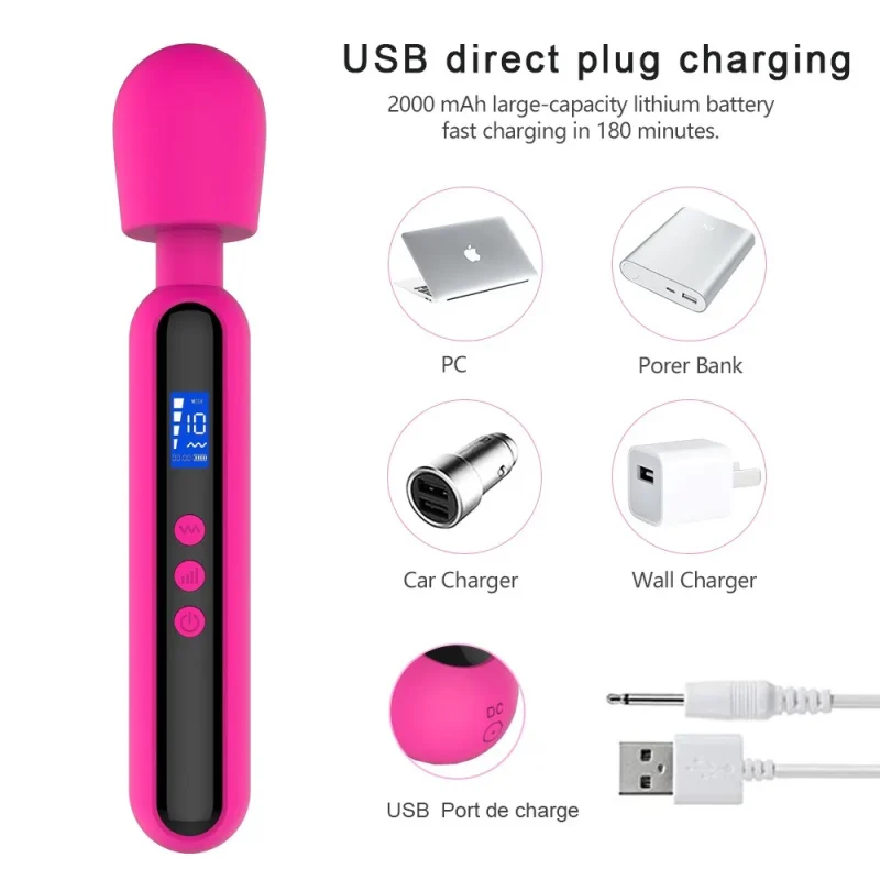 powerful magic wand vibrator women