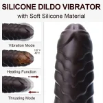 big suction telescopic dildo vibrator