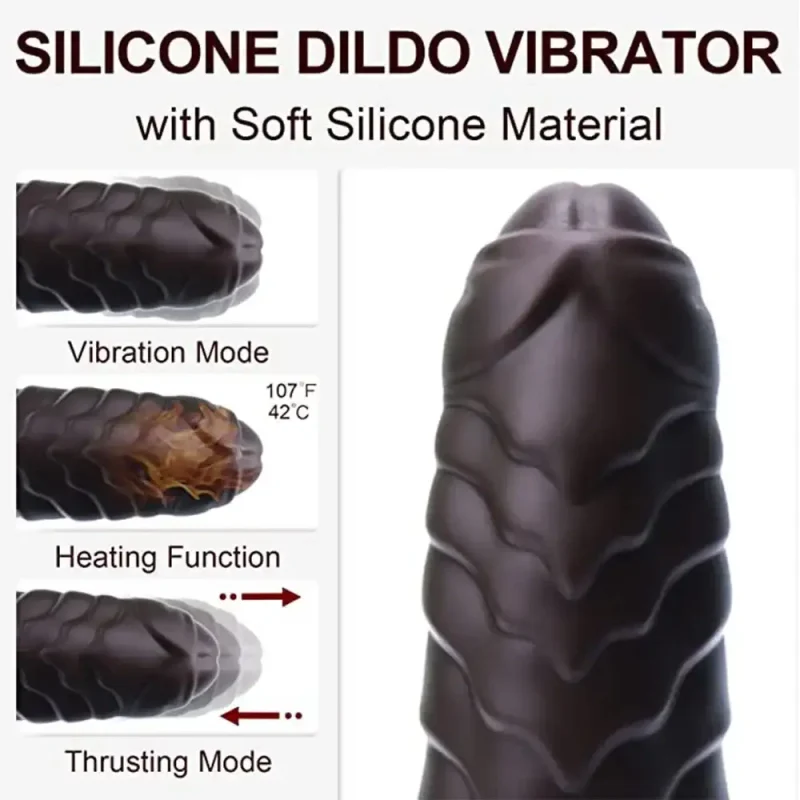 big suction telescopic dildo vibrator