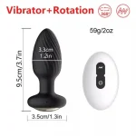360 rotating prostate massager app remote vibrator