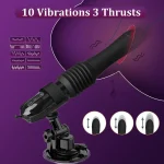 thrusting dildo vibrator sex machine women