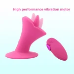 remote tongue lick vibrator control