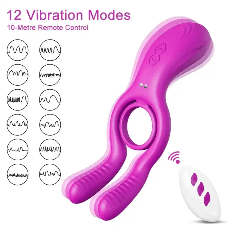 vibrating cock ring 3 motor couples