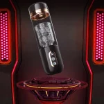automatic male masturbator telescopic sucking