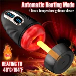 male masturbator cup intelligent heating pocket pussy