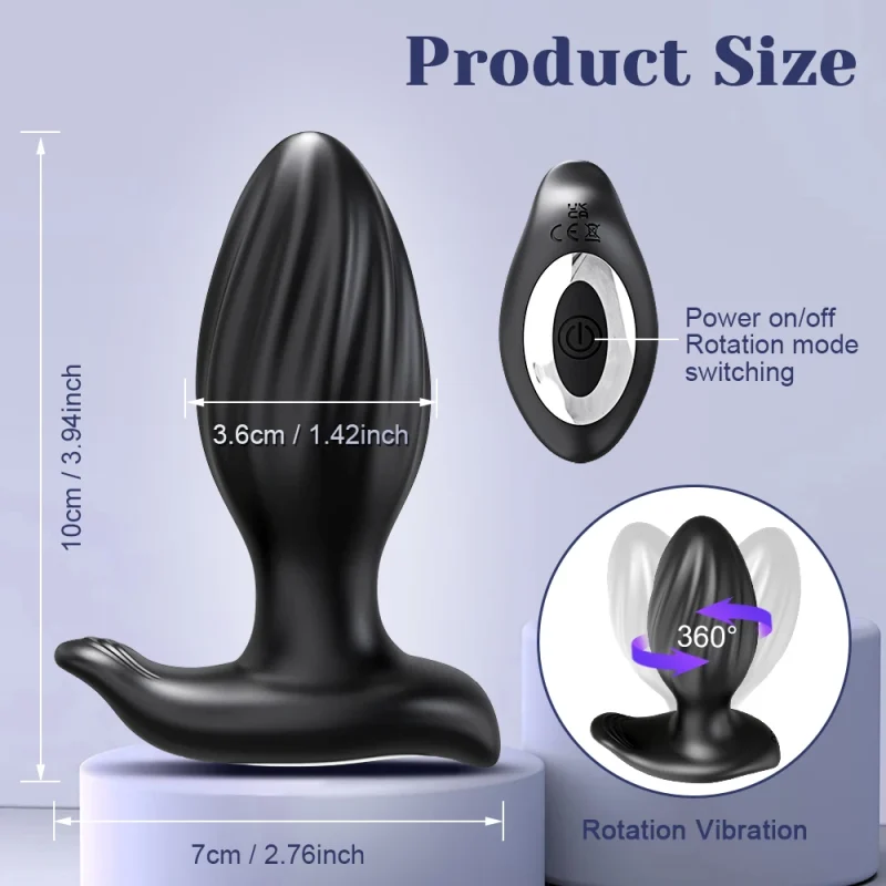 app wiggle male prostate massager anal plug