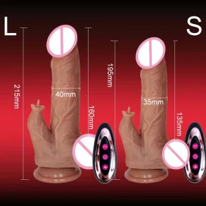 thrusting dildo vibrators women telescopic toys