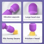 powerful silicone clitoral vibrator massager