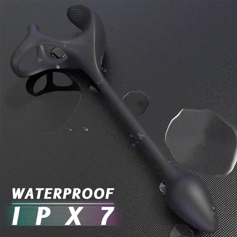 prostate massager vibrating cock ring