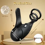 app controlled mens penis vibrator cock ring