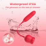 rose sucking thrusting vibrator women