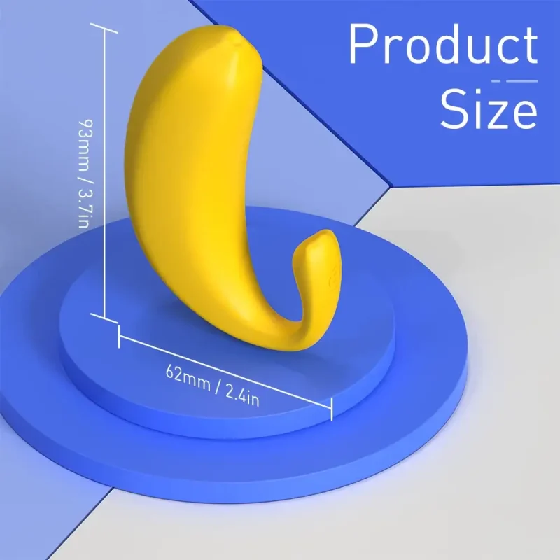 banana g spot vibrator remote control women