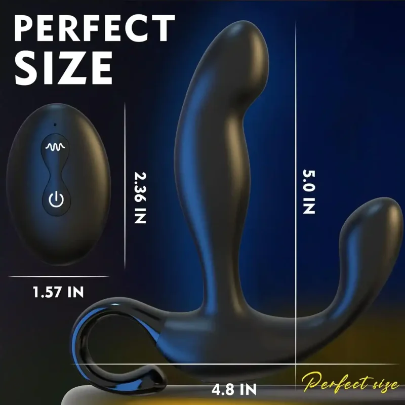 wave motion prostate massager remote