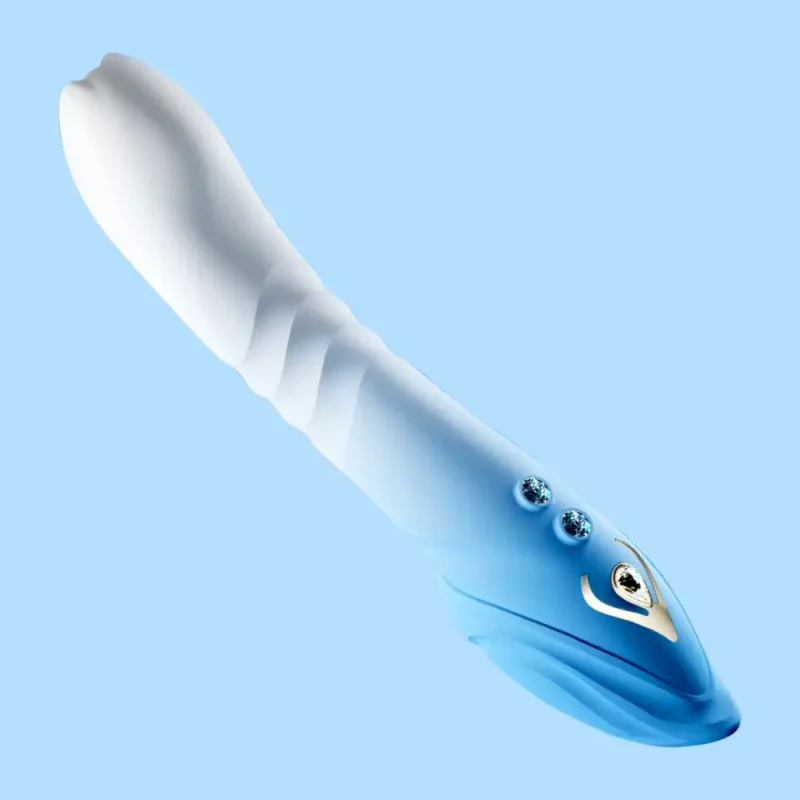 thrusting g spot vibrator clit stimulator
