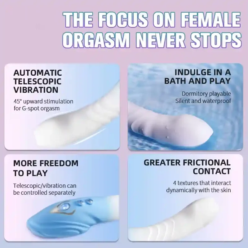 thrusting g spot vibrator clit stimulator