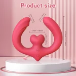 g spot double ended sex toys dildo vibrator for women lesbian couples remote control 7 vibration vibrators strapless strap on 18