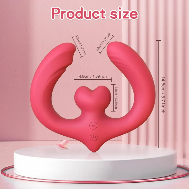 g spot double ended sex toys dildo vibrator for women lesbian couples remote control 7 vibration vibrators strapless strap on 18