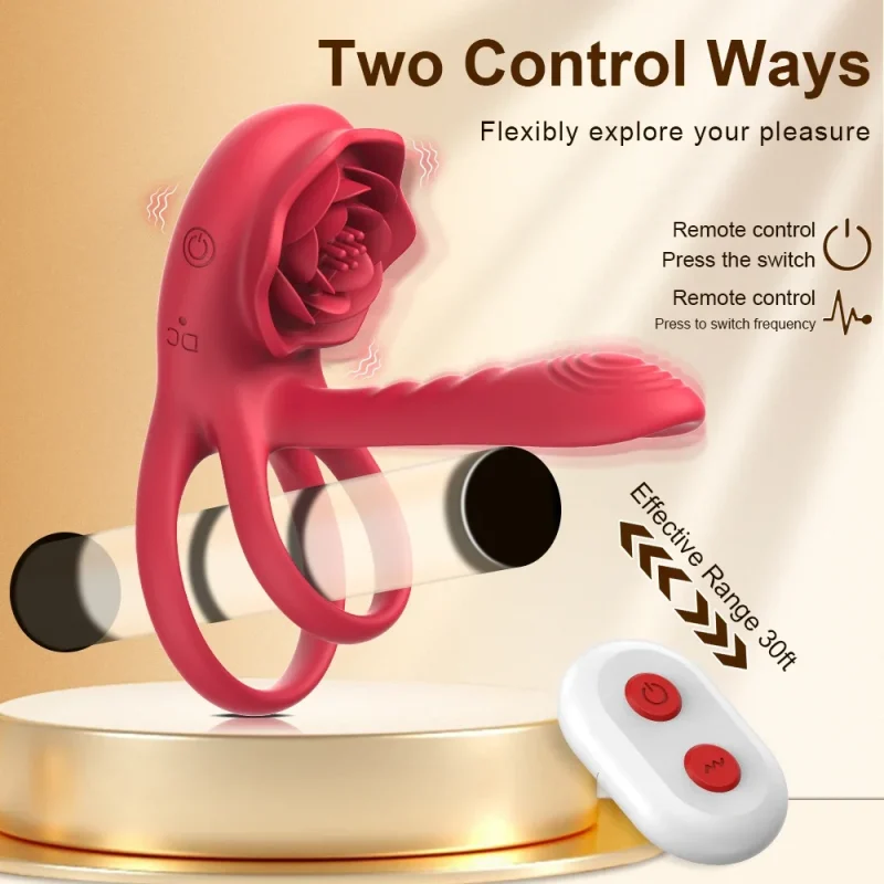wireless remote cockring vibrator couples
