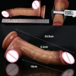 realistic thick vibrating dildo suction cup
