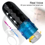 automatic male masturbator sex toy men telescopic rotation vagina masturbation device tool adult product self defense equipment