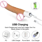 automatic thrusting sex machine dildo vibrator